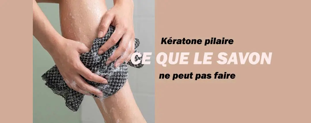 Kératose pilaire, boutons dans le dos : ce que le savon ne peut pas faire