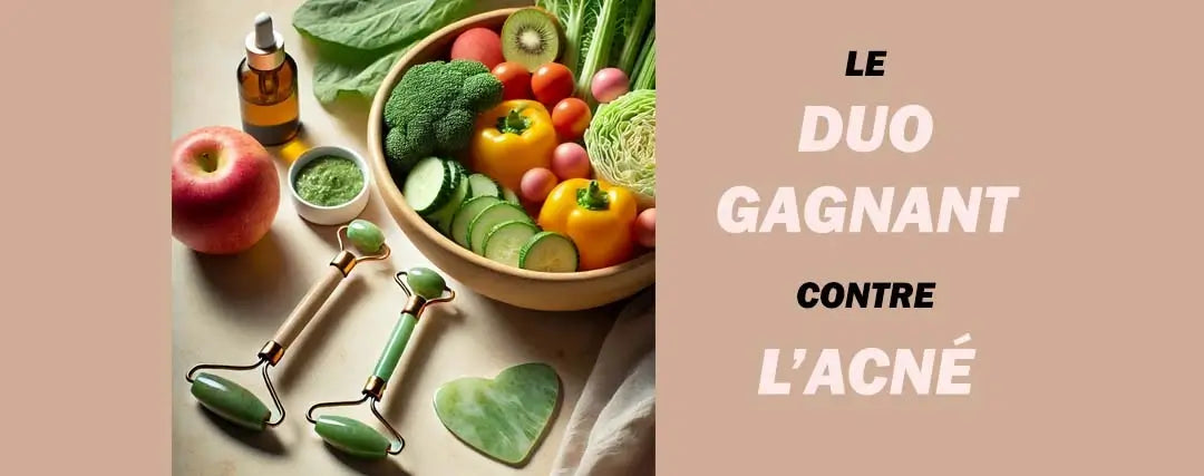 Lien entre Alimentation et Acné : Rôle des Accessoires pour la Peau