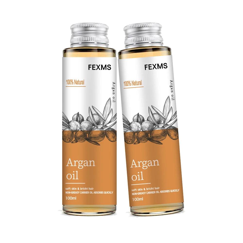 2 flacons huile d'argan