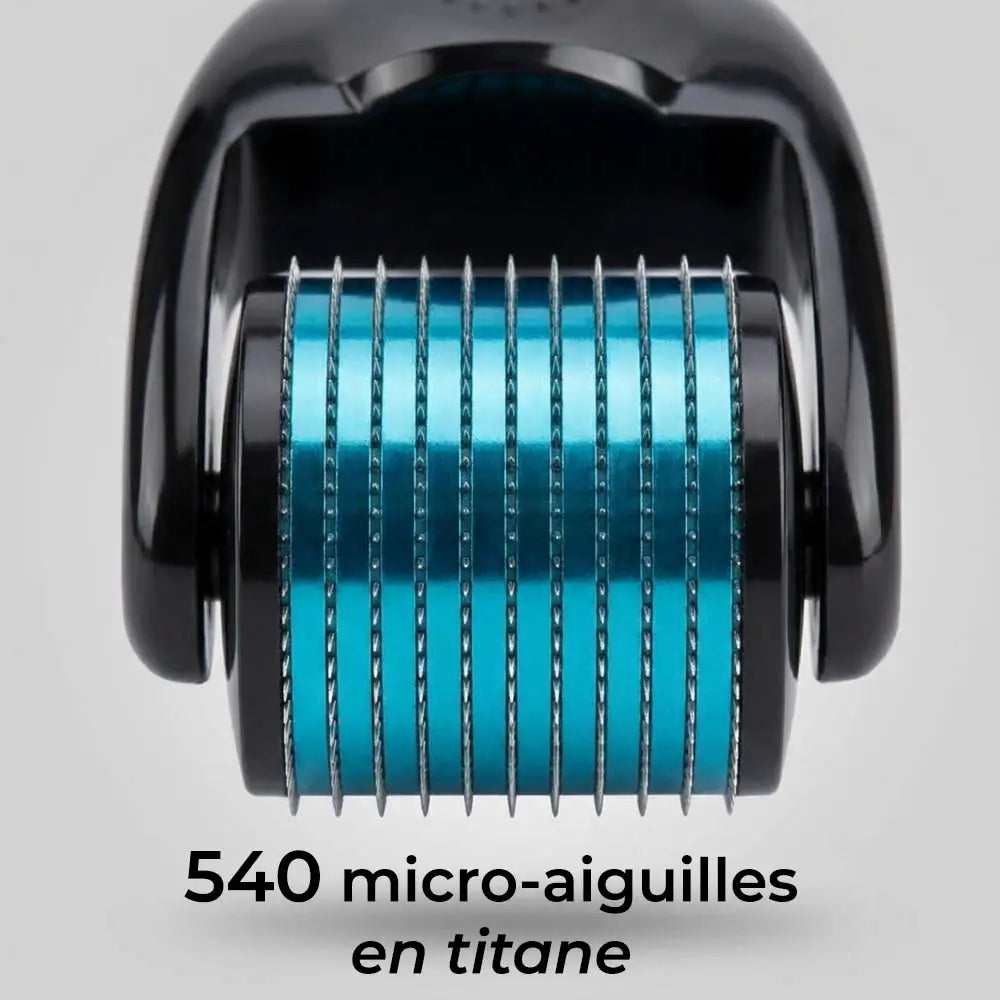 Dermaroller Visage – Micro-Aiguilles &amp; Absorption des Soins