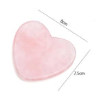 Dimensions gua sha  coeur