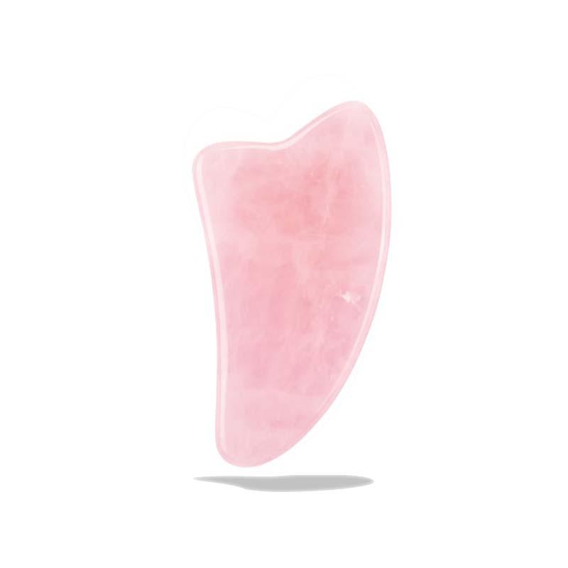 gua sha visage quartz rose