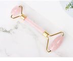 rouleau visage quartz rose