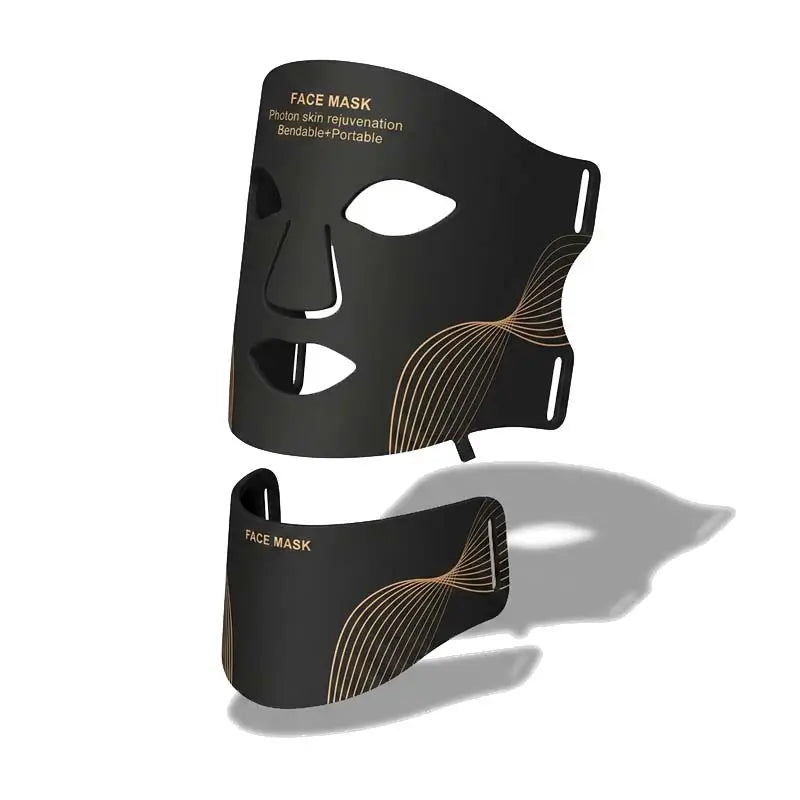 LumaGlow™ - Masque LED Visage & Cou 7 Couleurs