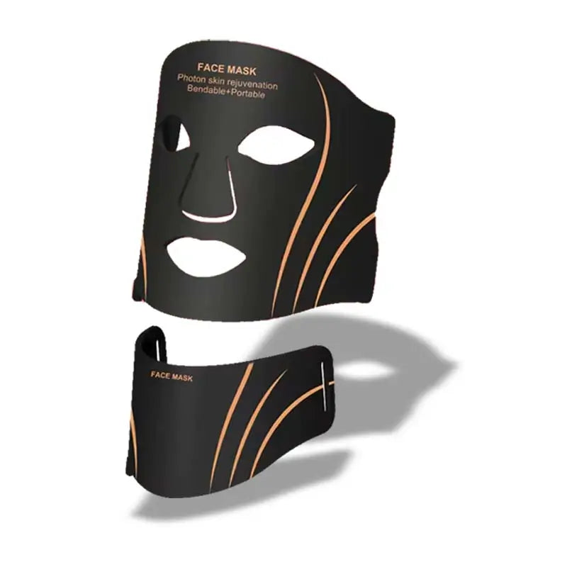 LumaGlow™ - Masque LED Visage & Cou 7 Couleurs