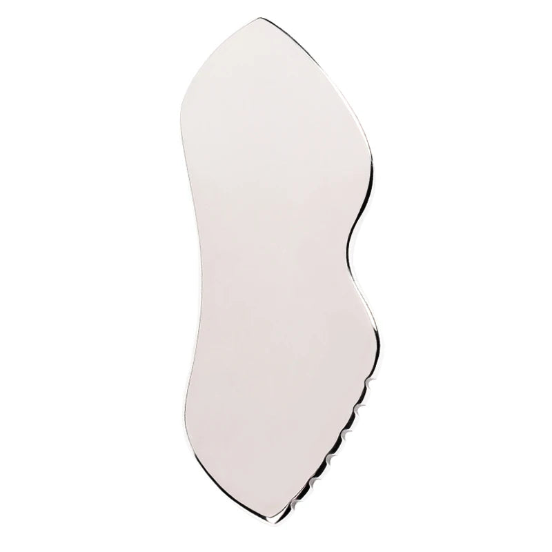 Gua sha acier en forme de grattoire