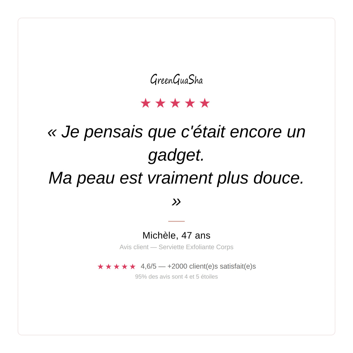 Serviette Exfoliante Corps — Dos & Peau Nette