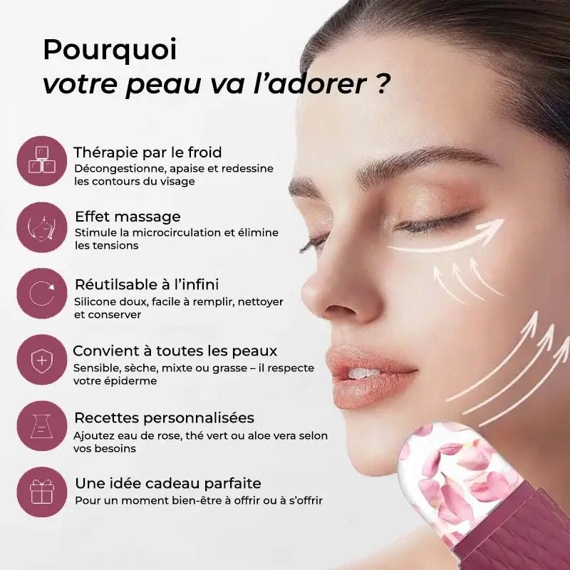 Bienfaits du rouleau de glace