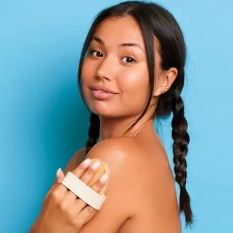 Brosser le corps à sec