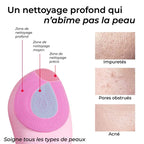 Brosse silicone pour la peau