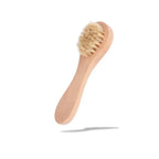 Brosse Visage Poils Naturels - Exfoliation & Teint Lumineux