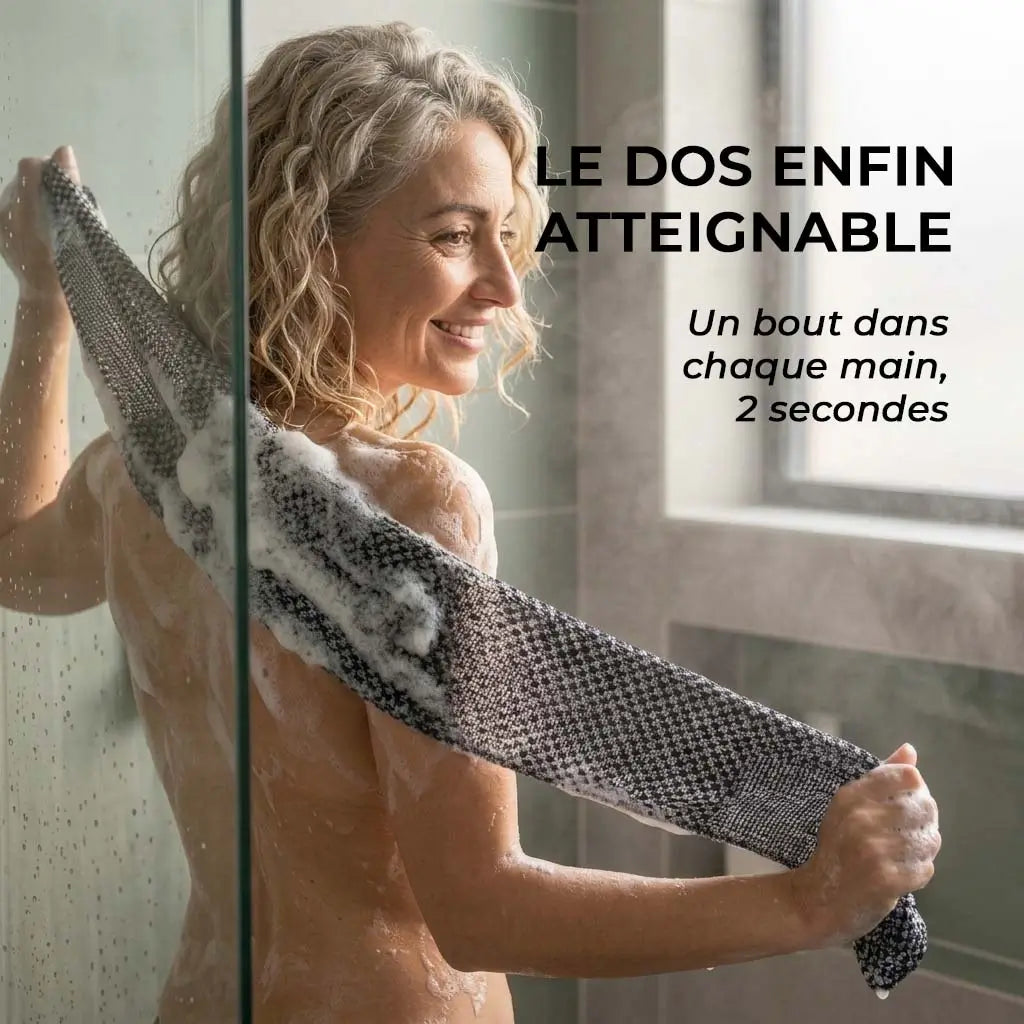 Serviette Exfoliante Corps — Dos & Peau Nette