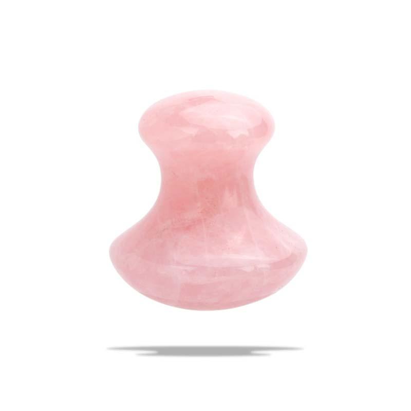 gua sha champignon quartz rose
