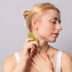 Gua Sha Jade Véritable - Drainage & Fermeté