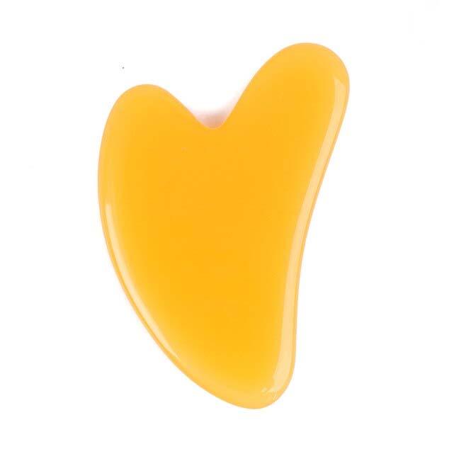 gua sha resine jaune