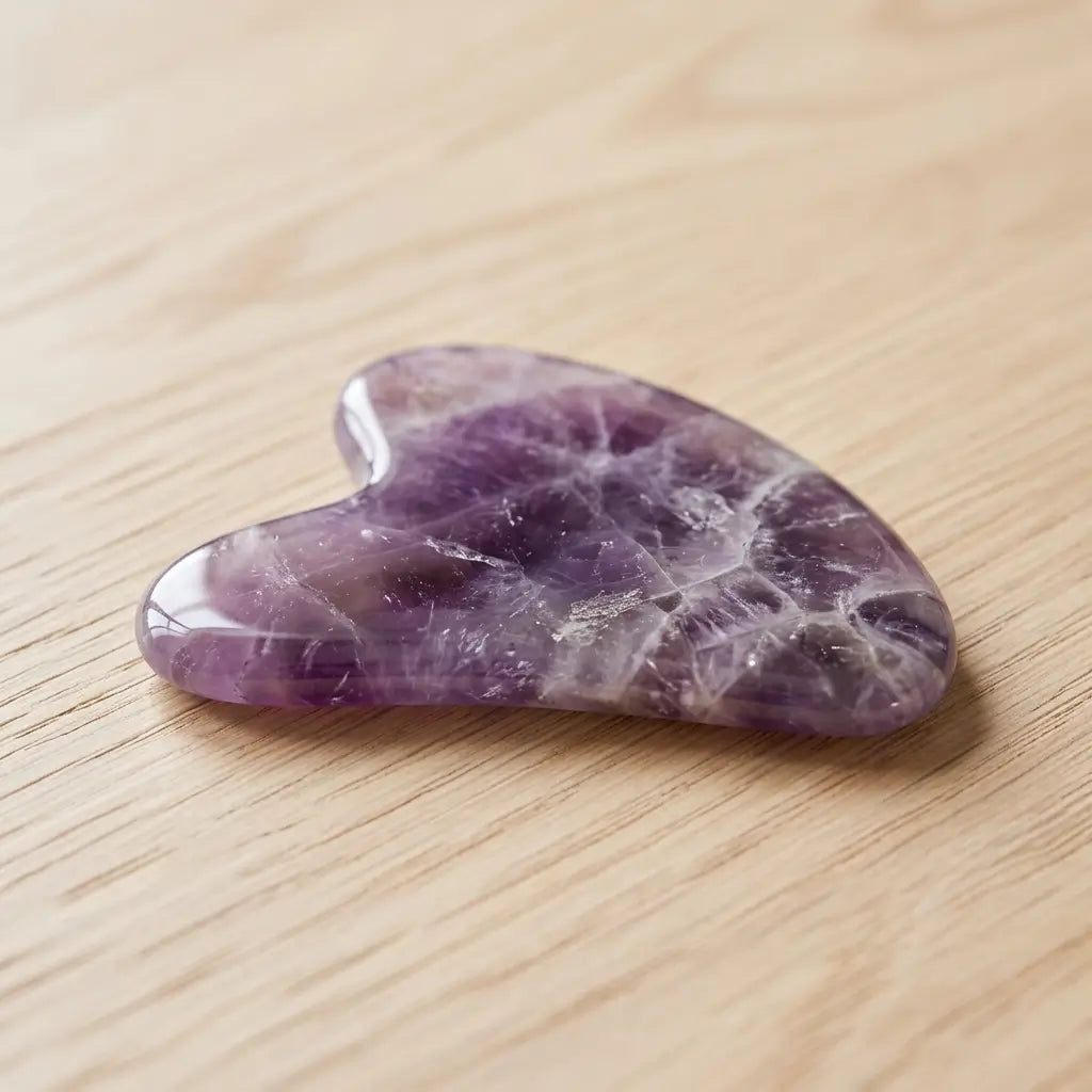 Gua Sha Améthyste - Anti-Imperfections & Teint Net
