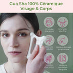 Effet gua sha céramique