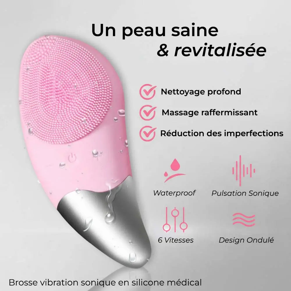 Brosse Nettoyante Visage Silicone