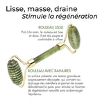 Rouleau de jade anti-âge