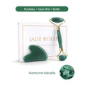 boîte rouleau et gua sha aventurine