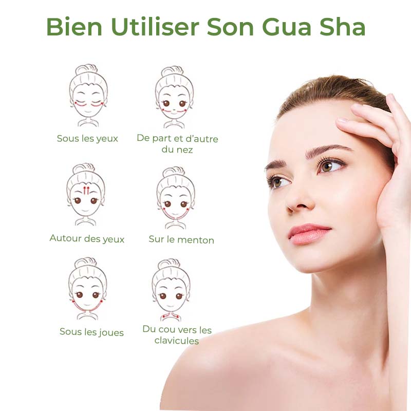 Gua Sha Acier Inoxydable