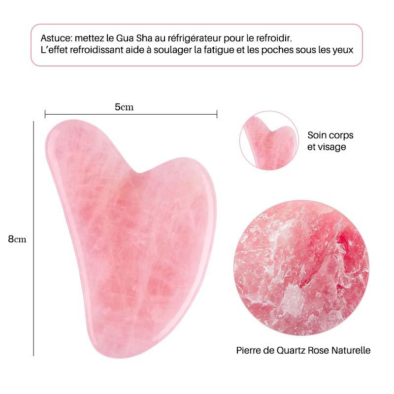 description pierre gua sha quartz rose
